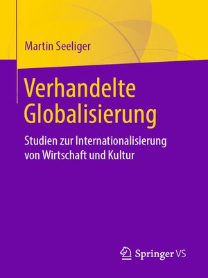 cover image of Verhandelte Globalisierung